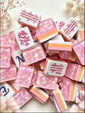 Blush Opal American Mahjong Tiles