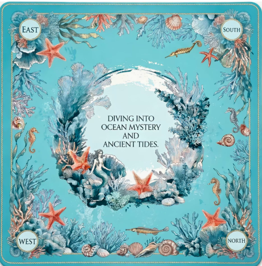 Coastal Dream Mahjong Mat