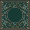 Evergreen Garden Mahjong Mat