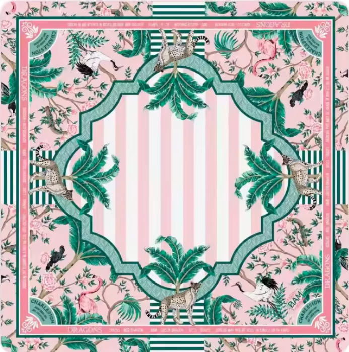 Garden Party – Palm Parade Mahjong Mat