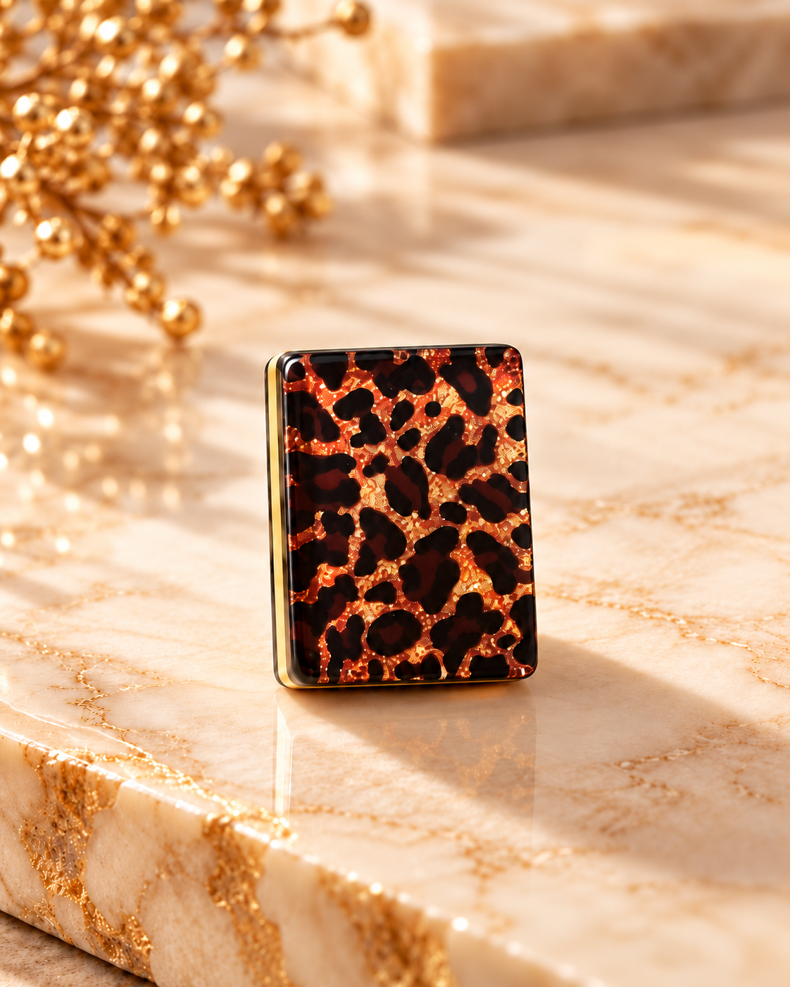 Golden Leopard American Mahjong Tiles