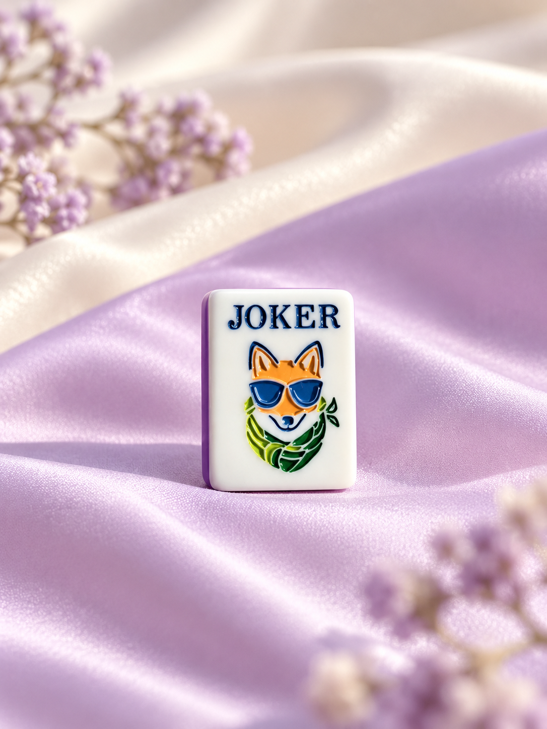 Lavender Citrus American Mahjong Tiles