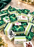 Emerald Storm American Mahjong Tiles