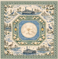 Southern Charm Mahjong Mat